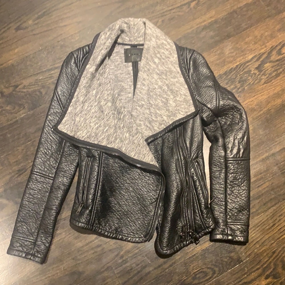 Blank NYC faux leather jacket